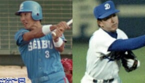 西武時代の清原和博（左）と中日時代の立浪和義