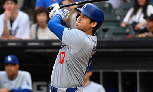 今季第24号本塁打を放ったドジャース・大谷翔平