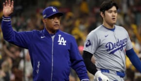 ロサンゼルス・ドジャースのデーブ・ロバーツ監督