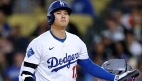 マイアミ・マーリンズ戦に「1番・指名打者（DH）」でスタメン出場するロサンゼルス・ドジャースの大谷翔平選手