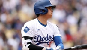 今季第7号本塁打を放ったロサンゼルス・ドジャースの大谷翔平