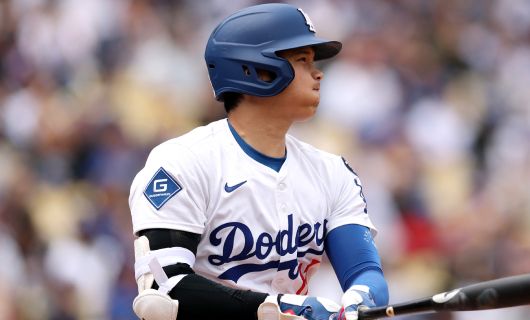今季第7号本塁打を放ったロサンゼルス・ドジャースの大谷翔平