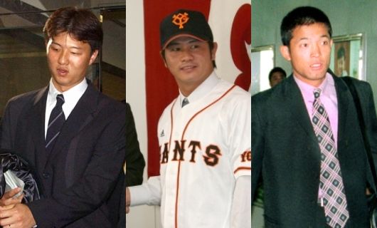 (左から)岡島秀樹、谷佳知、波留敏夫