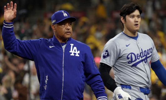 ロサンゼルス・ドジャースのデーブ・ロバーツ監督