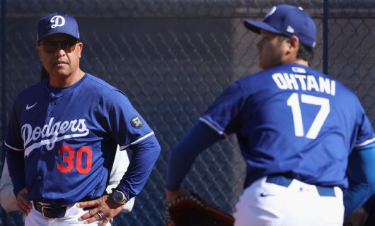 ロサンゼルス・ドジャースのデーブ・ロバーツ監督