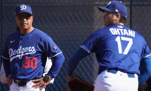 ロサンゼルス・ドジャースのデーブ・ロバーツ監督