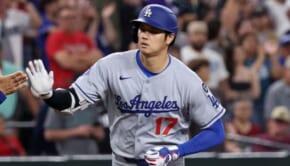 今季第11号本塁打を放ったロサンゼルス・ドジャースの大谷翔平