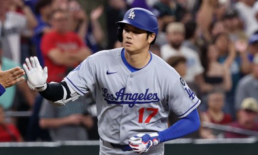 今季第11号本塁打を放ったロサンゼルス・ドジャースの大谷翔平