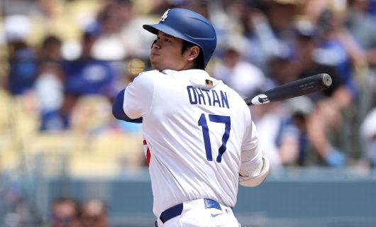 今季第17号本塁打を放ったロサンゼルス・ドジャースの大谷翔平