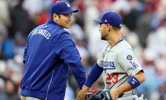 ロサンゼルス・ドジャースのマイケル・コンフォート