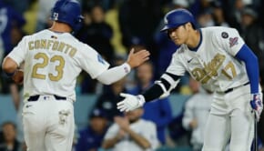 ロサンゼルス・ドジャースのマイケル・コンフォート