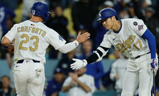 ロサンゼルス・ドジャースのマイケル・コンフォート