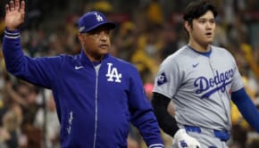 ロサンゼルス・ドジャースのデーブ・ロバーツ監督