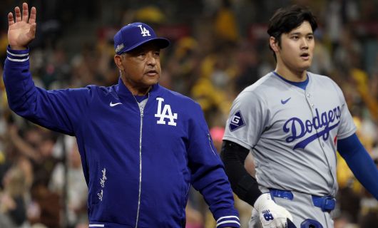 ロサンゼルス・ドジャースのデーブ・ロバーツ監督