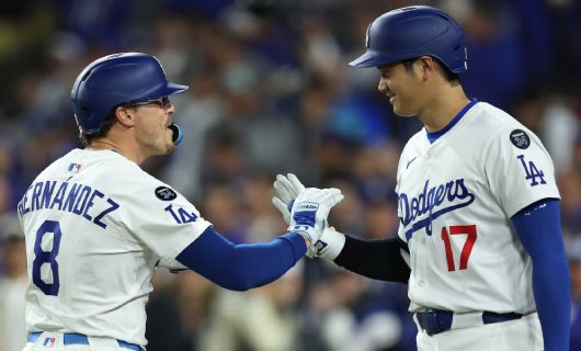 ロサンゼルス・ドジャースのキケ・ヘルナンデス
