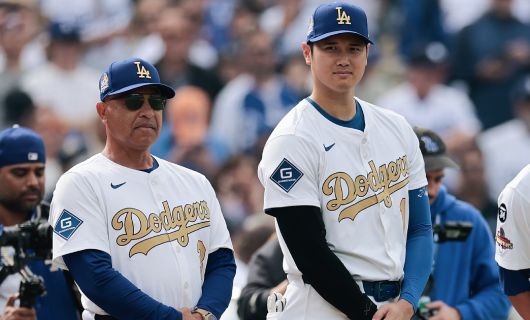 ロサンゼルス・ドジャースのデーブ・ロバーツ監督