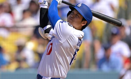 今季第26号本塁打を放ったロサンゼルス・ドジャースの大谷翔平