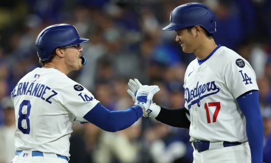 ロサンゼルス・ドジャースのキケ・ヘルナンデス