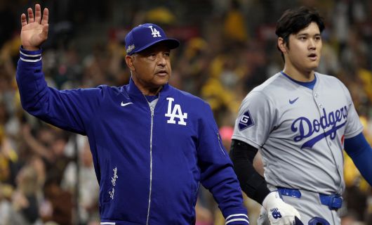 ロサンゼルス・ドジャースのデーブ・ロバーツ監督