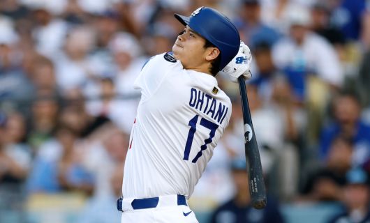 今季第23号本塁打を放ったロサンゼルス・ドジャースの大谷翔平