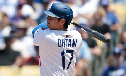 ニューヨーク・メッツ戦に「1番・指名打者(DH)」でスタメン出場するロサンゼルス・ドジャースの大谷翔平選手