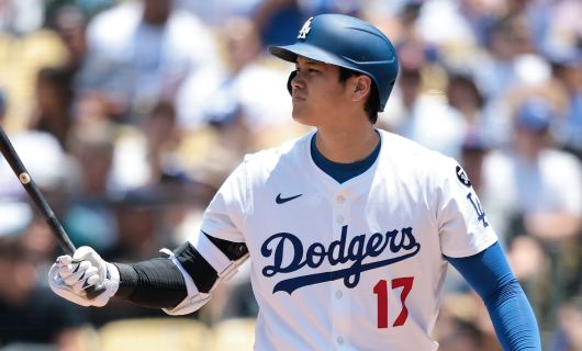 ニューヨーク・メッツ戦に「1番・指名打者(DH)」でスタメン出場するロサンゼルス・ドジャースの大谷翔平選手
