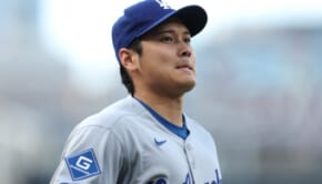 サンディエゴ・パドレス戦に「1番・指名打者(DH)」でスタメン出場するロサンゼルス・ドジャースの大谷翔平選手