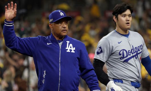 ロサンゼルス・ドジャースのデーブ・ロバーツ監督