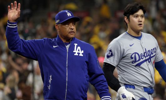 ロサンゼルス・ドジャースのデーブ・ロバーツ監督