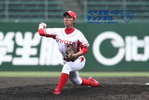 最高殊勲選手賞の藤田純基投手
