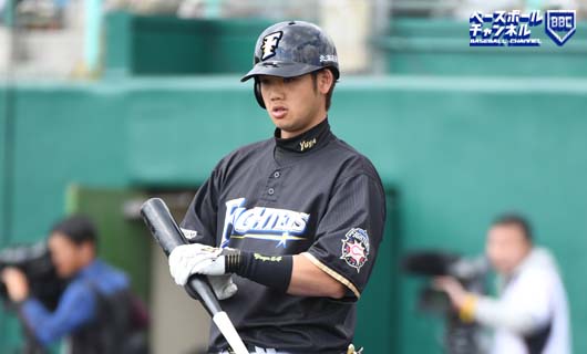 日本ハム 谷口 背番号 4 に変更 再起をかけた来季に向けて 身が引き締まる ベースボールチャンネル Baseball Channel